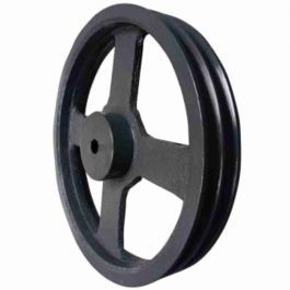 V Belt Pulley 10 Inch Double Groove A B Section 1 Pcs Pack