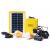 Solar Home Lighting System with 2 LED Bulbs USB Mobile Charger & Battery Box
