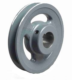 V Belt Pulley 5.1/2 Inch Single Groove A and B Section - 1 Pcs Pack