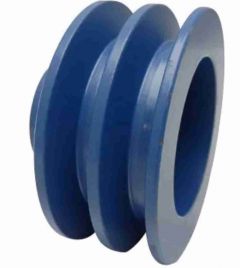 V Belt Pulley 5 Inch Double Groove A and B Section - 1 Pcs Pack