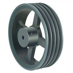 V Belt Pulley 14 Inch Four Groove A and B Section - 1 Pcs Pack