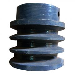 V Belt Pulley 4 Inch Three Groove C Section - 1 Pcs Pack