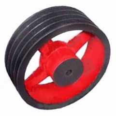 V Belt Pulley 10 Inch Four Groove C Section - 1 Pcs Pack