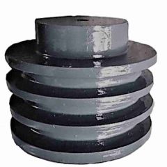 V Belt Solid Pulley 7.1/2 Inch Three Groove A & B Section - 1 Pcs Pack