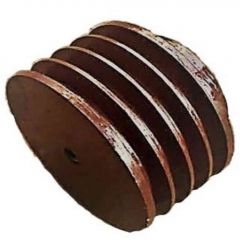 V Belt Solid Pulley 7.1/2 Inch Four Groove C Section - 1 Pcs Pack