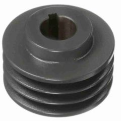 V Belt Solid Pulley 6 Inch Three Groove C Section - 1 Pcs Pack