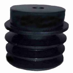 V Belt Solid Pulley 4 Inch Three Groove A & B Section - 1 Pcs Pack