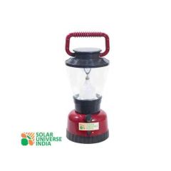 Solar LED Lamp cum Lantern Fancy Body with Plastic Handle and 6 Modes