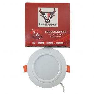 LED Downlight 7W - Pack of 3