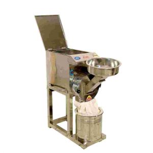 2 In 1 Stainless Steel Fully Automatic Pulverizer Machine with 2 HP Motor