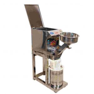 2 In 1 Stainless Steel Fully Automatic Pulverizer Machine with 1 HP Motor