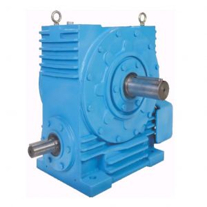 Worm Gear Box Horizontal Drive with Double Output Shaft CU-H