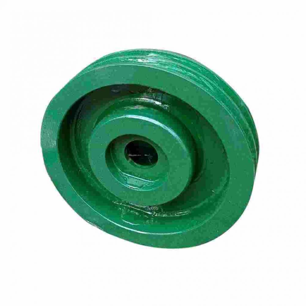 V Belt Pulley 7 Inch Double Groove A B Section 1 Pcs Pack